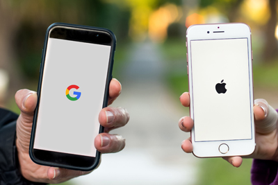 Google & Apple phones