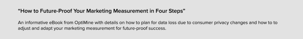 how to future-proof your marketing measurement in four steps