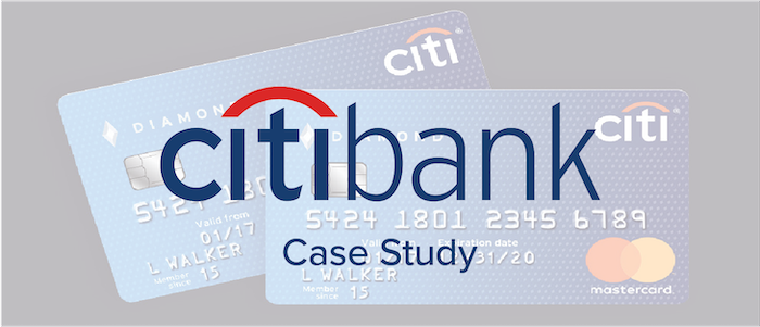 Citibank case study banner