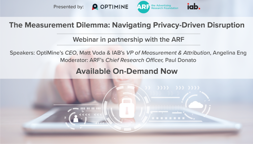 "The Measurement Dilemma" webinar banner graphic