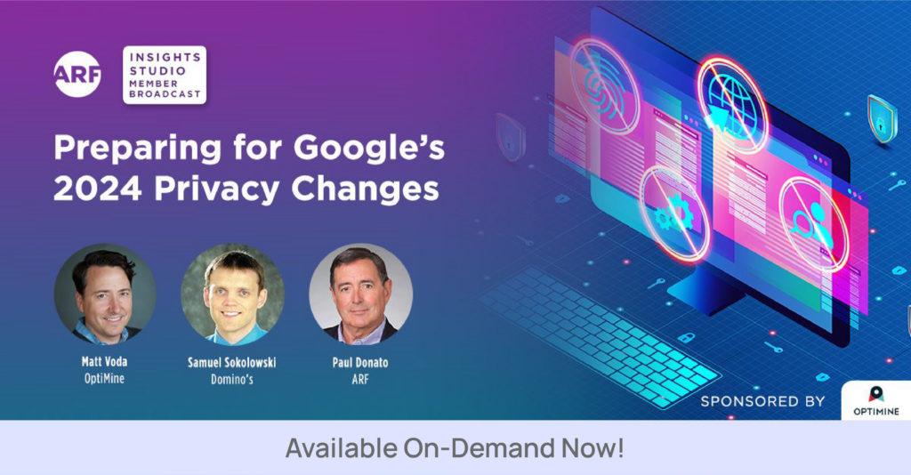 Preparing for Google's 2024 Privacy Changes on-demand webinar banner