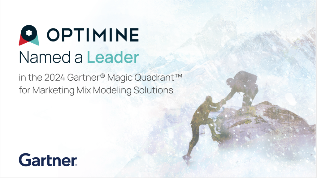 OptiMine Named a Leader in the 2024 Gartner® Magic Quadrant™ for Marketing Mix Modeling Solutions